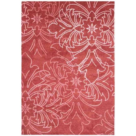 tappeto moderno Wissenbach Exposure rosso  floreale