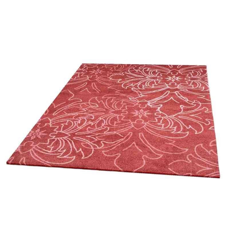 tappeto moderno Wissenbach Exposure rosso  floreale