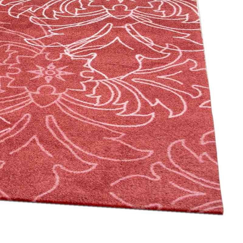 tappeto moderno Wissenbach Exposure rosso  floreale