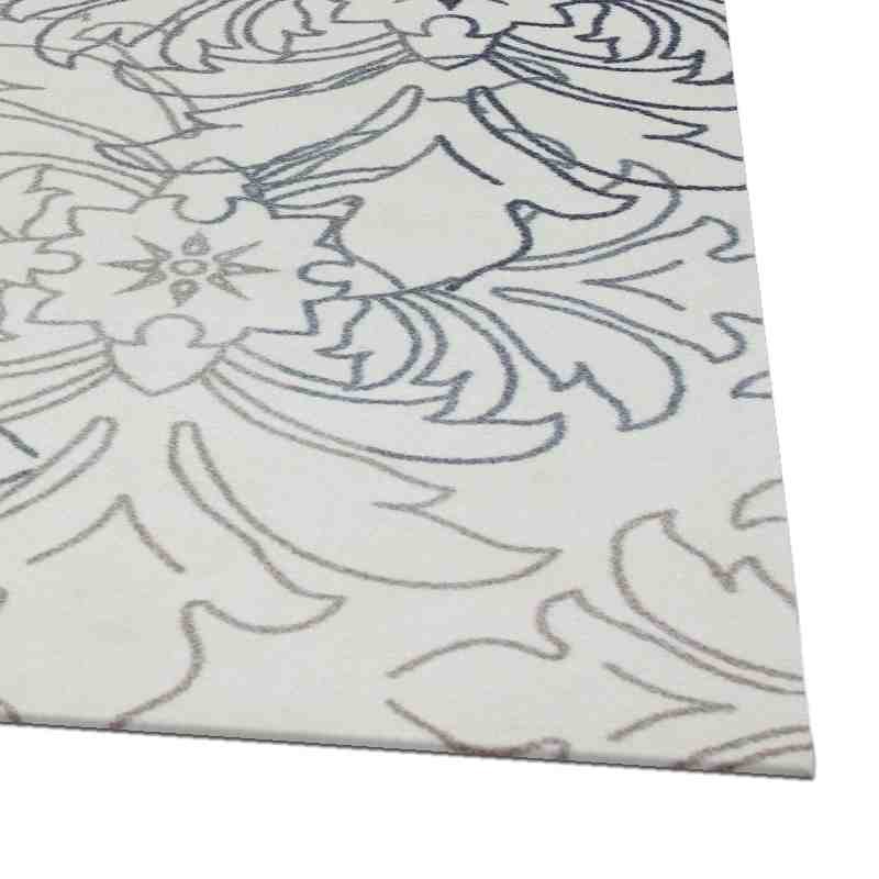 tappeto moderno Wissenbach Exposure crema tortora floreale