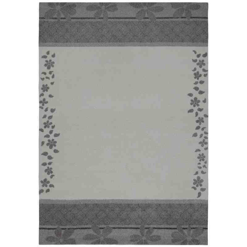 tappeto moderno Wissenbach Clematis crema floreale