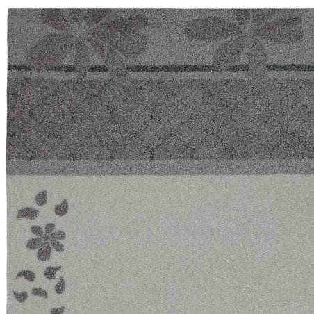 tappeto moderno Wissenbach Clematis crema floreale