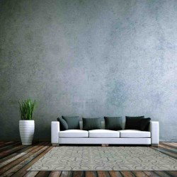 Carpet moderno Wissenbach Romantic touch crema grigio geometrico