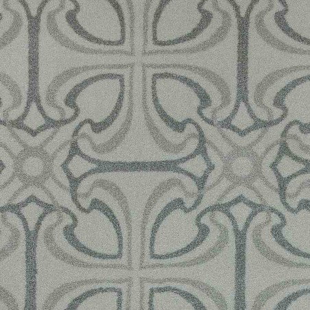 tappeto moderno Wissenbach Romantic touch crema grigio geometrico