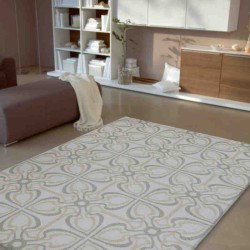 tappeto moderno Wissenbach Romantic touch crema oro geometrico