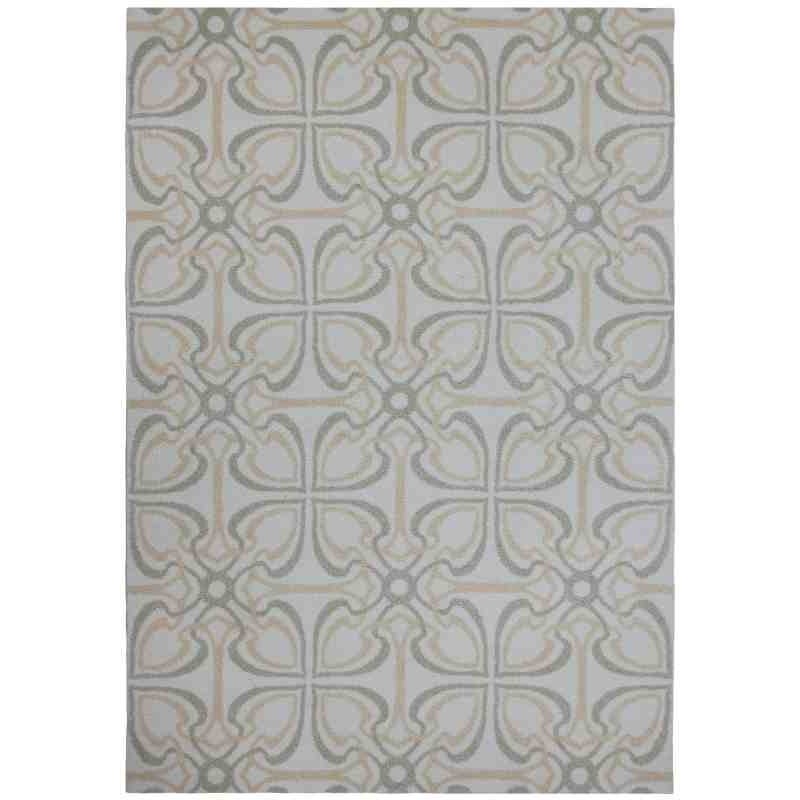 tappeto moderno Wissenbach Romantic touch crema oro geometrico