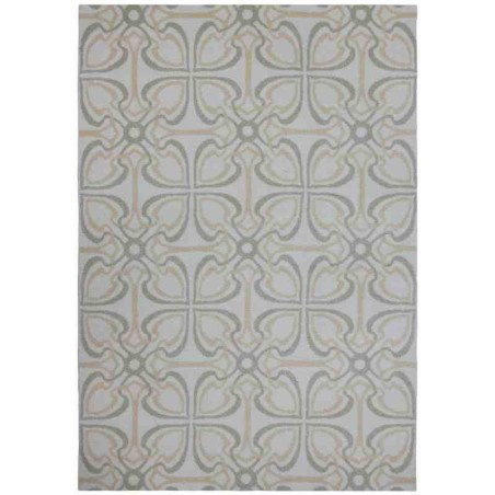 tappeto moderno Wissenbach Romantic touch crema oro geometrico