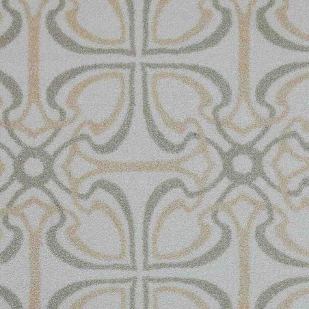tappeto moderno Wissenbach Romantic touch crema oro geometrico