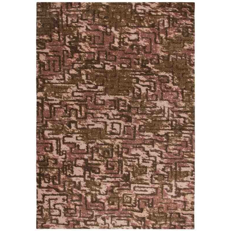 Carpet moderno Wissenbach Imca marrone geometrico