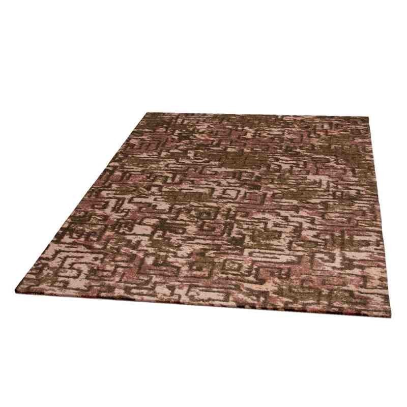Carpet moderno Wissenbach Imca marrone geometrico