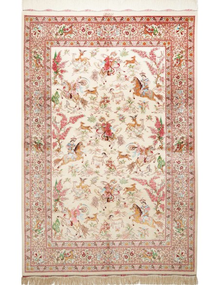 Tappeto Ghom Silk Persia cm.133x198