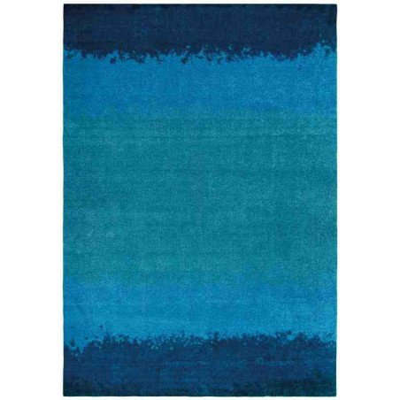 tappeto moderno Wissenbach Scatter Joy blu fantasia