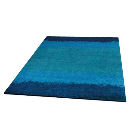 Carpet moderno Wissenbach Scatter Joy blu fantasia