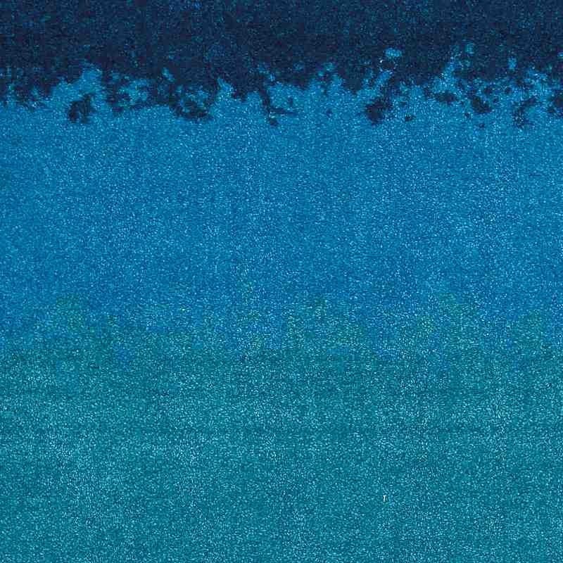 tappeto moderno Wissenbach Scatter Joy blu fantasia