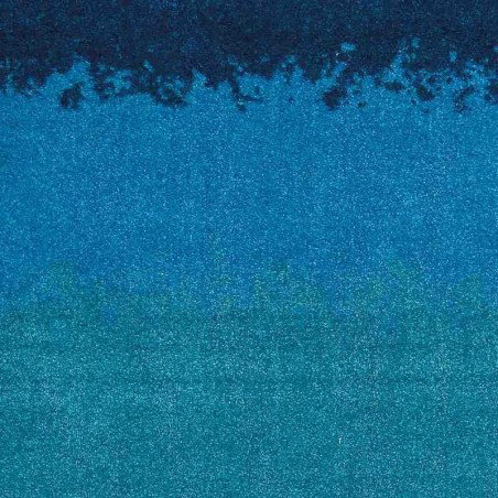 tappeto moderno Wissenbach Scatter Joy blu fantasia