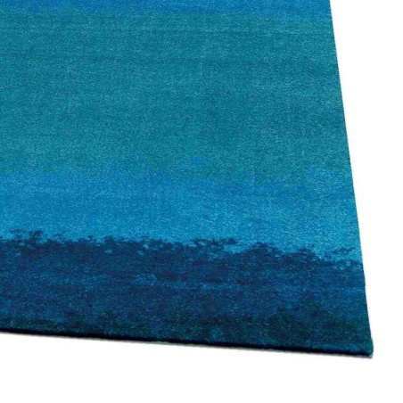 tappeto moderno Wissenbach Scatter Joy blu fantasia
