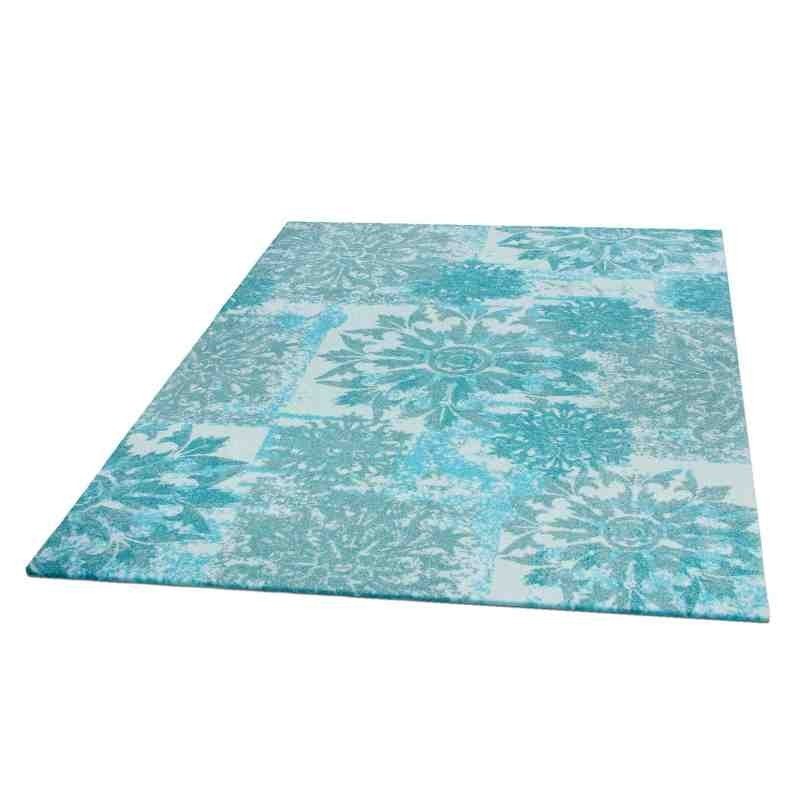 tappeto moderno Wissenbach Spirit azzurro fantasia