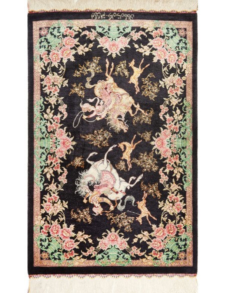 Tappeto Ghom Silk Persia cm.57x87