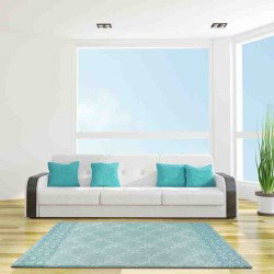 Carpet moderno Wissenbach Classic verde floreale
