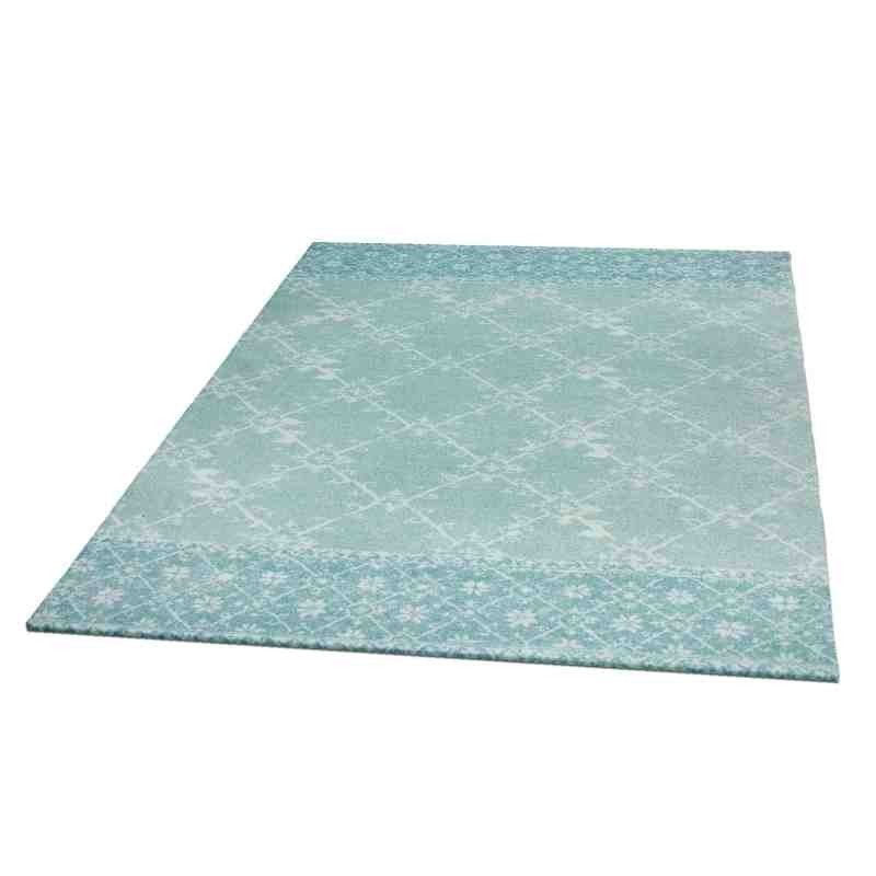 Carpet moderno Wissenbach Classic verde floreale
