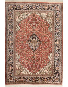 Tappeto Kashmir Seta 18/18 Indien cm.126x183