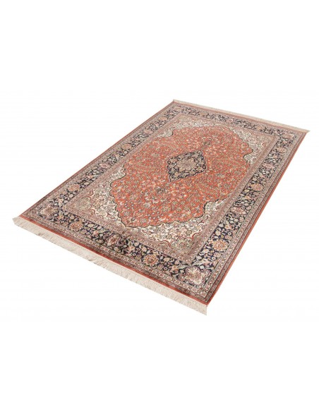 Tappeto Kashmir Seta 18/18 Indien cm.126x183