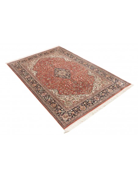 Tappeto Kashmir Seta 18/18 Indien cm.126x183