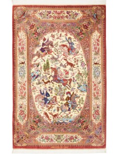 Tappeto Ghom Silk Persia cm.100x155