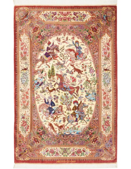 Tappeto Ghom Silk Persia cm.100x155