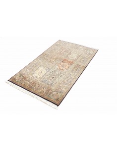 Tappeto Kashmir Seta 18/18 Indien cm.92x154 2
