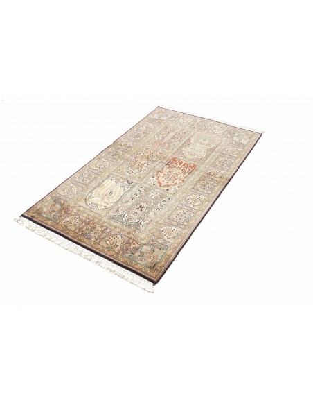 Tappeto Kashmir Seta 18/18 Indien cm.92x154