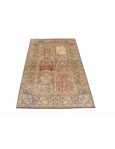 Tappeto Kashmir Seta 18/18 Indien cm.92x154