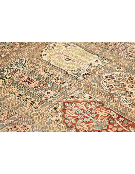 Tappeto Kashmir Seta 18/18 Indien cm.92x154