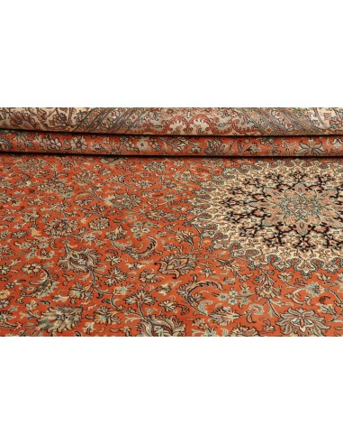 Tappeto Kashmir Seta 18/18 Indien cm.272x371