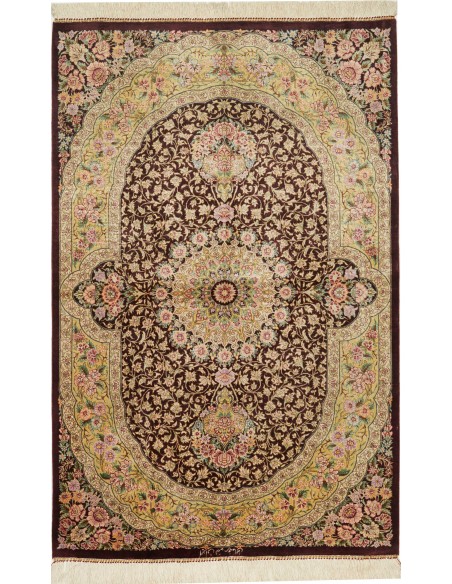 Tappeto Ghom Silk Persia cm.79x124