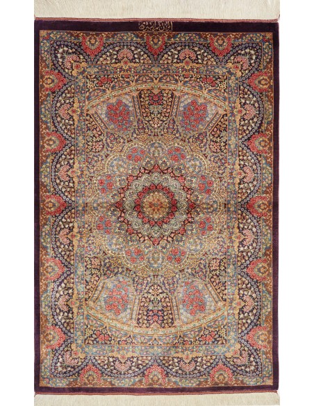 Tappeto Ghom Silk Persia cm.81x123