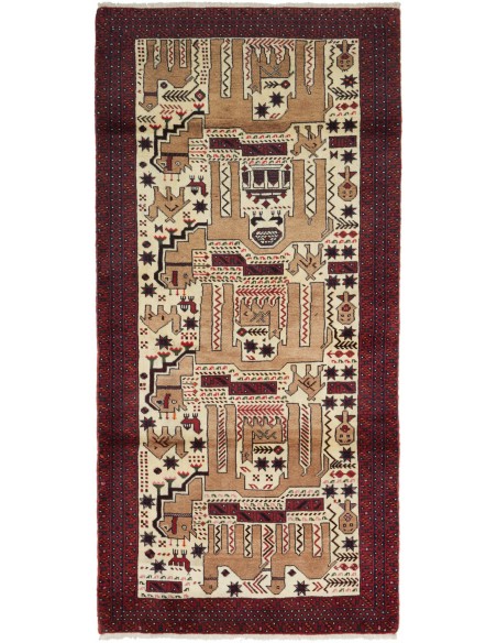 Tappeto Balutsch Persia cm.92x200