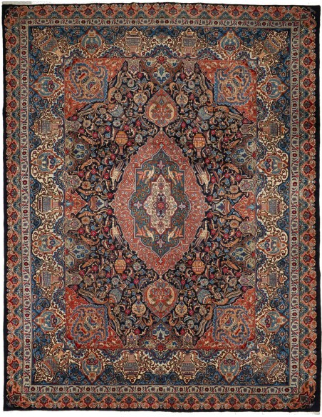 Tappeto Kashamr Zirkhaki Persia cm.295x370