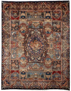 Tappeto Kashamr Zirkhaki Persia cm.294x385