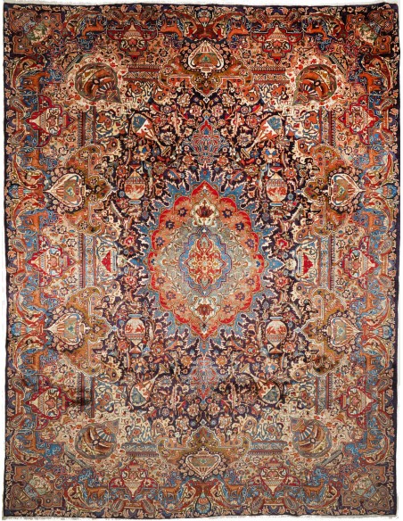 Tappeto Kashamr Zirkhaki Persia cm.300x394