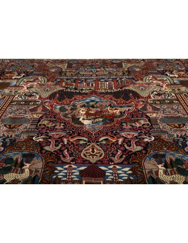 Tappeto Kashamr Zirkhaki Persia cm.290x394