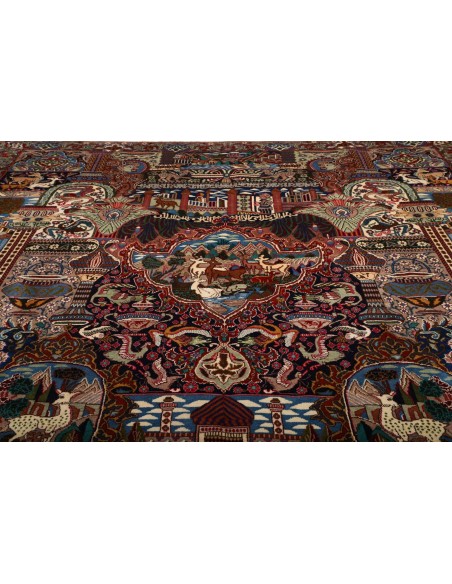Tappeto Kashamr Zirkhaki Persia cm.290x394