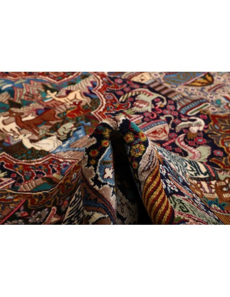 Tappeto Kashamr Zirkhaki Persia cm.290x394