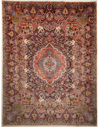 Tappeto Kashamr Zirkhaki Persia cm.294x390
