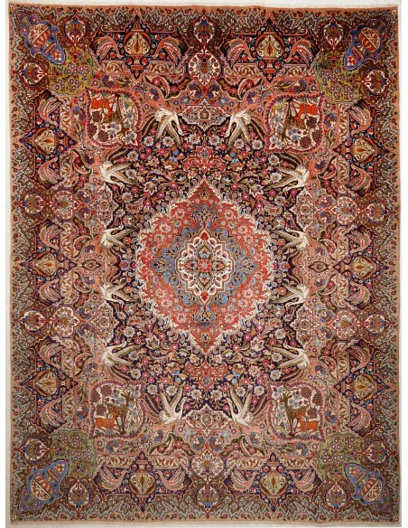 Tappeto Kashamr Zirkhaki Persia cm.294x390