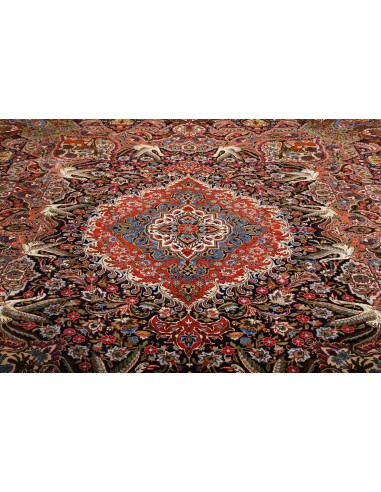 Tappeto Kashamr Zirkhaki Persia cm.294x390