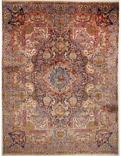 Tappeto Kashamr Zirkhaki Persia cm.298x397