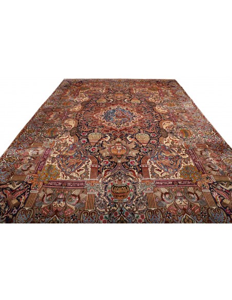 Tappeto Kashamr Zirkhaki Persia cm.298x397