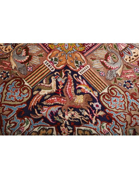 Tappeto Kashamr Zirkhaki Persia cm.298x397