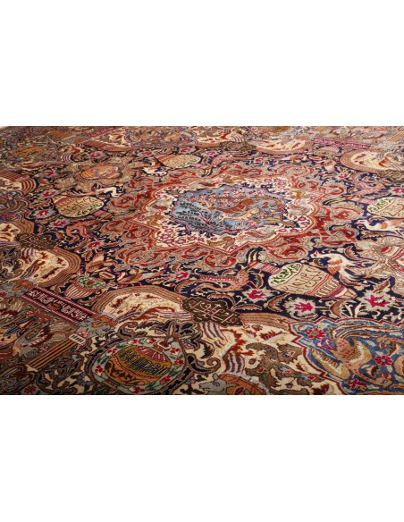 Tappeto Kashamr Zirkhaki Persia cm.298x397